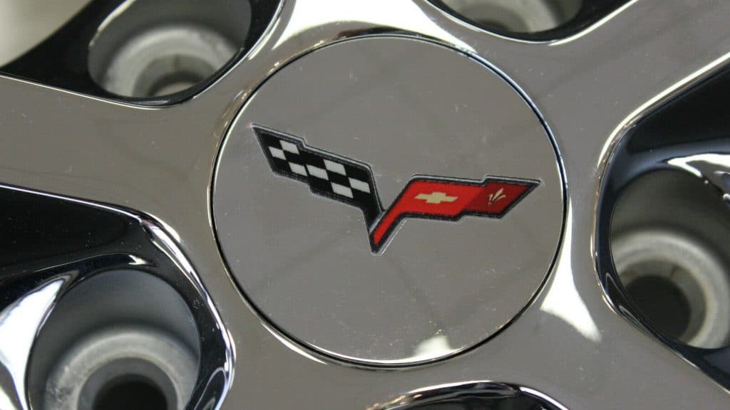 2005 2013 C6 Corvette Logo Decals For Center Caps Corvette Garage