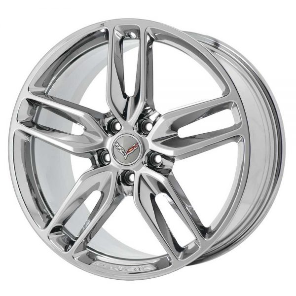 GM C7 Z51 Corvette Stingray Chrome Wheel Set