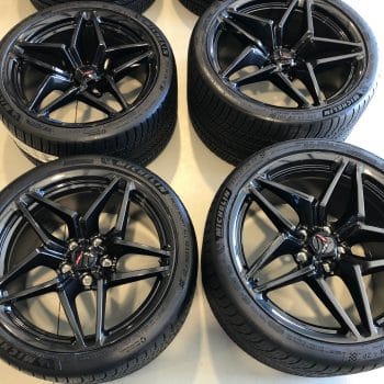 GM C7 Z06 Chrome Corvette Wheel & Michelin Tire Package